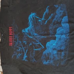 Black Vintage Skinny Puppy T-shirt